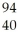 <strong>Which product is formed by gamma emission from niobium-94? The atomic number of niobium is 41.</strong> A) Y B) Nb C) Tc D) Mo E) Zr