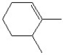 <strong>Which of the following is a correct line bond structure for 2,3-dimethyl-3-hexene?</strong> A) B) C) D) E)