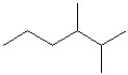 <strong>Which of the following is a correct line bond structure for 2,5- dimethyl-3-hexyne?</strong> A) B) C) D) E)
