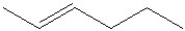 <strong>Which of the following is a correct line angle drawing for cis-3-heptene?</strong> A) B) C) D)