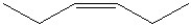 <strong>Which of the following is a correct line angle drawing for cis-3-heptene?</strong> A) B) C) D)