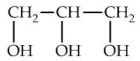 <strong>Which of the following is commonly known as glycerol?</strong> A) B) C) D) E)