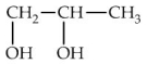 <strong>Which of the following is commonly known as glycerol?</strong> A) B) C) D) E)