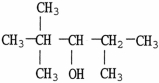 <strong>The name of the alcohol shown is <sub> </sub> <sub> </sub> </strong> A)2,4,4-trimethyl-3-pentanol. B)2,2,4-trimethyl-3-pentanol. C)branched 3-octanol. D)trimethyl-3-pentanol. E)secondary 2,4,4-pentanol.