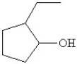 <strong>Which of the following is the bond line drawing for 2-ethyl-1-methylcyclopentanol?</strong> A) B) C) D) E)