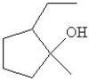 <strong>Which of the following is the bond line drawing for 2-ethyl-1-methylcyclopentanol?</strong> A) B) C) D) E)