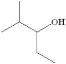 <strong>Which of the following would be the product of the oxidation of 2-methyl-3-pentanol?</strong> A) B) C) D)