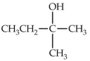 <strong>Which of the following alcohols would not be able to be oxidized with any type of oxidizing agent?</strong> A) B) C) D) E)All compounds will react.