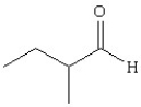 <strong>What ketone or aldehyde below would be reduced to form 2-methyl-3-pentanol?</strong> A) B) C) D) E)