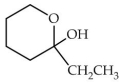 <strong>Which of the following is an acetal?</strong> A) B) C) D) E)