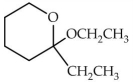 <strong>Which of the following is a hemiketal?</strong> A) B) C) D) E)