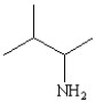 <strong>Which of the following structures represents the compound 2-amino-2-methylbutane?</strong> A) B) C) D) E)
