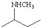 <strong>Which of the following structures represents the compound 2-amino-2-methylbutane?</strong> A) B) C) D) E)