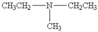 <strong>Which amine has the lowest boiling point?</strong> A) B) C) D)