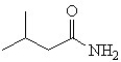 <strong>Which is the correct structure for 3-methyl butanamide?</strong> A) B) C) D) E)
