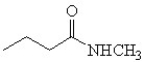 <strong>Which is the correct structure for 3-methyl butanamide?</strong> A) B) C) D) E)