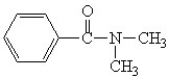 <strong>Which is the correct structure for N,N-diethyl benzamide?</strong> A) B) C) D) E)