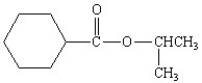 <strong>What is the correct structure for the compound isopropylbenzoate?</strong> A) B) C) D) E)