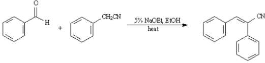 Exhibit 23-11 Give the major organic product(s) for each of the following reactions or reaction sequences. 36. ANSWER: -This question was omitted on the printed copy.This placeholder question is here to maintain the numbering system integrity between the printed copy and ExamView.Therefore,it has been marked do not use on test in ExamView's question information dialog.As a result,this placeholder question is automatically prevented from being chosen as a test question.