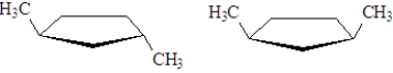 <strong>Which of the following regions of the IR spectrum would be significantly different for the following two substances? </strong> A)4000 - 2850 cm<sup>-1</sup> B)2850 - 2000 cm<sup>-1</sup> C)2000 - 1500 cm<sup>-1</sup> D)1500 - 400 cm<sup>-1</sup>