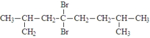 <strong>When the following substance is treated with excess HBr, The product of the reaction is</strong> A) B) C) D)A mixture of a and b would be produced. E)A mixture of a,b,and c would be produced.