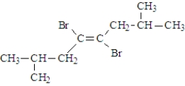 <strong>When the following substance is treated with 1 equivalent of Br<sub>2</sub>, The product of the reaction is</strong> A) B) C) D)A mixture of a and b would be produced.