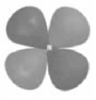 <strong>Which of the following represents a hybrid orbital?</strong> A) B) C) D)