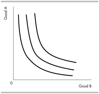 -The indifference curves in the above figure could represent your indifference curves between