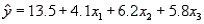 <strong>In a regression model involving 40 observations, the following estimated regression model was obtained: . For this model, the following statistics are given: SSR = 501 and SSE = 99. What is the value of MSR?</strong> A) 12.525 B) 15 C) 33 D) 167