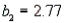 The computer output for a multiple regression analysis including 15 observations and three predictor variables, and , provides the following information: , , , , SE , SE , and SE a. Which, if any, of the independent variables and contribute information for the prediction of y? b. Give the least-squares prediction equation. c. What is the practical interpretation of the parameter