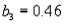 The computer output for a multiple regression analysis including 15 observations and three predictor variables, and , provides the following information: , , , , SE , SE , and SE a. Which, if any, of the independent variables and contribute information for the prediction of y? b. Give the least-squares prediction equation. c. What is the practical interpretation of the parameter