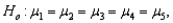 <strong>In a one-way ANOVA, if and a sample of size 25 is selected at random from each of the 5 populations, then which of the following is the correct critical value at </strong> A) z = 1.645 B) t = 2.1318 C) F = 2.45 D) = 9.488