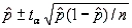<strong>Assuming that all necessary conditions are met, what needs to be changed in the formula so that we can use it to construct a confidence interval estimate for the population proportion p?</strong> A) Theshould be replaced by p. B) Theshould be replaced by. C) Theshould be replaced by. D) Theshould be replaced by.