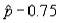 Suppose that a 95% confidence interval for the population proportion p is given by . This notation means that we are 95% confident that p falls between and .