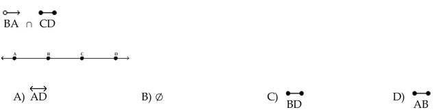 Based on the figure, specify the given set in a simpler way.