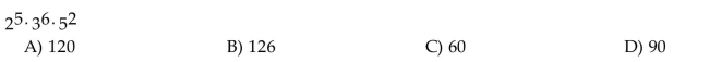 Find the number of divisors of the number.