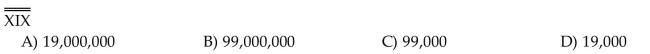 Convert the Roman numeral to Hindu-Arabic form.