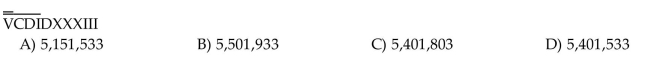 Convert the Roman numeral to Hindu-Arabic form.