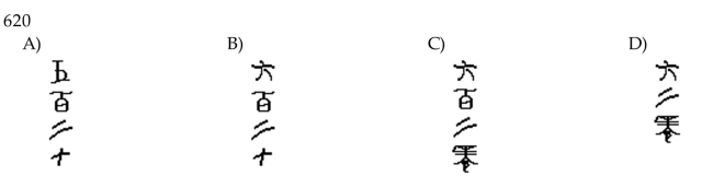 Convert the Hindu-Arabic numeral to Chinese.