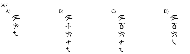 Convert the Hindu-Arabic numeral to Chinese.