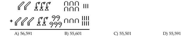Perform the addition or subtraction and give your answer in Hindu-Arabic form.
