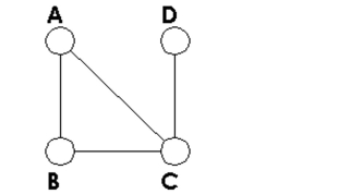 <strong> </strong> A)4 vertices; 4 edges B)4 vertices; 3 edges C)5 vertices; 4 edges D)4 vertices; 5 edges