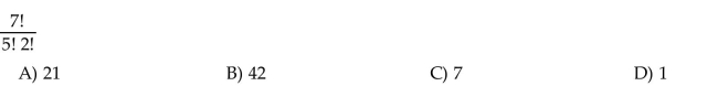 Evaluate the factorial expression.