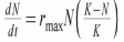<strong>Environmental limitation is incorporated into which model of population growth?</strong> A) B) C) D) E) both and