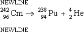 <strong>In the reaction shown, Cm is known as the ____ nucleus, and Pu as the ____ nucleus. </strong> A) target; projectile B) projectile; target C) alpha; beta D) parent; daughter E) daughter; parent
