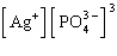 <strong>The K<sub>sp</sub> expression for silver phosphate, Ag<sub>3</sub>PO<sub>4</sub>, is</strong> A)   B)   C)   D)   E)   <div style=padding-top: 35px> 