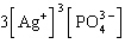 <strong>The K<sub>sp</sub> expression for silver phosphate, Ag<sub>3</sub>PO<sub>4</sub>, is</strong> A)   B)   C)   D)   E)   <div style=padding-top: 35px> 