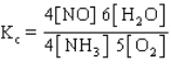 <strong>The equilibrium constant expression for the reverse of the reaction given below is </strong> A) B) C) D) E)