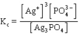 <strong>The equilibrium constant expression for the reaction shown below is </strong> A) B) C) D) E)
