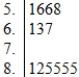 <strong>Which of the stemplots below correctly displays the following data values? 5)6 8.5 6.3 6.1 5.6 8.5 8.2 8.1 6.7 8.5 5.8 5.1 8.5</strong> A) B) C) D)